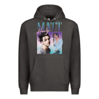 Smoke matt healy homage Premium Hoodie - linhVisuals