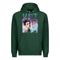 Sports Green matt healy homage Premium Hoodie - linhVisuals