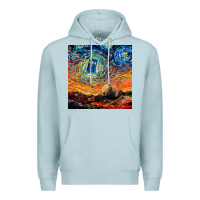 Blue Mist van gogh never saw gallifrey Premium Hoodie - linhVisuals