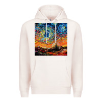 Van Gogh Never Saw Gallifrey Premium Hoodie | Teevron