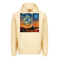 Pina Colada van gogh never saw gallifrey Premium Hoodie - linhVisuals