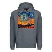 Rock van gogh never saw gallifrey Premium Hoodie - linhVisuals