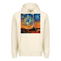 Sandshell van gogh never saw gallifrey Premium Hoodie - linhVisuals