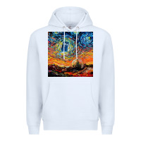 White van gogh never saw gallifrey Premium Hoodie - linhVisuals