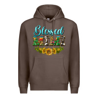 Coffee blessed mimi Premium Hoodie - BarkalooDesign
