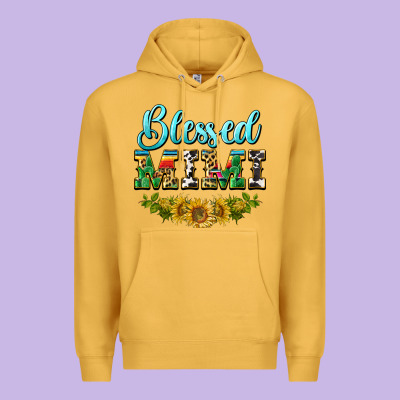Blessed Mimi Premium Hoodie Designed By Barkaloodesign