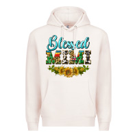Pale Pink blessed mimi Premium Hoodie - BarkalooDesign