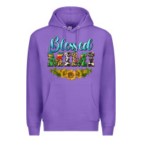 Purple blessed mimi Premium Hoodie - BarkalooDesign