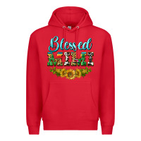 Red blessed mimi Premium Hoodie - BarkalooDesign