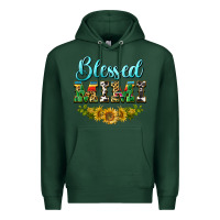 Sports Green blessed mimi Premium Hoodie - BarkalooDesign