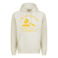 Oatmeal Heather vincent gambini law offices Premium Hoodie - linhVisuals