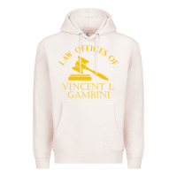 Pale Pink vincent gambini law offices Premium Hoodie - linhVisuals