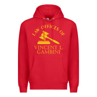Red vincent gambini law offices Premium Hoodie - linhVisuals