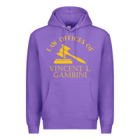 Purple vincent gambini law offices Premium Hoodie - linhVisuals
