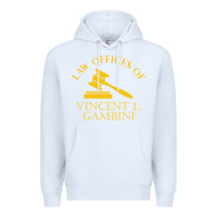 White vincent gambini law offices Premium Hoodie - linhVisuals
