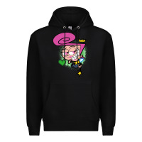 Black wanda Premium Hoodie - linhVisuals