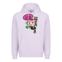 Lilac wanda Premium Hoodie - linhVisuals