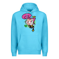 Ocean Blue wanda Premium Hoodie - linhVisuals