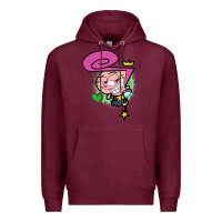 Burgundy wanda Premium Hoodie - linhVisuals