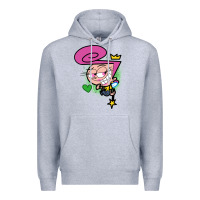 Heather Grey wanda Premium Hoodie - linhVisuals