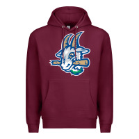 Burgundy hartford-yard-goats Premium Hoodie - linhVisuals