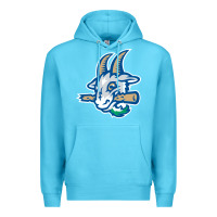 Ocean Blue hartford-yard-goats Premium Hoodie - linhVisuals