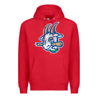 Red hartford-yard-goats Premium Hoodie - linhVisuals