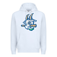 White hartford-yard-goats Premium Hoodie - linhVisuals