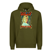 Army Green #parton vintage Premium Hoodie - linhVisuals