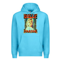 Ocean Blue #parton vintage Premium Hoodie - linhVisuals