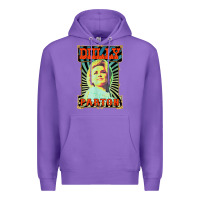 Purple #parton vintage Premium Hoodie - linhVisuals