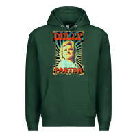 Sports Green #parton vintage Premium Hoodie - linhVisuals