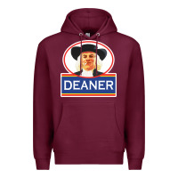 Burgundy deaner oats Premium Hoodie - linhVisuals