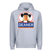 Heather Grey deaner oats Premium Hoodie - linhVisuals