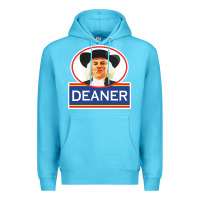 Ocean Blue deaner oats Premium Hoodie - linhVisuals