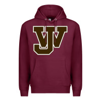 Burgundy jefferson high school Premium Hoodie - linhVisuals