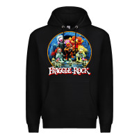 Black fraggle rock classic Premium Hoodie - linhVisuals
