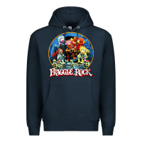 Navy fraggle rock classic Premium Hoodie - linhVisuals