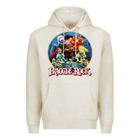 Oatmeal Heather fraggle rock classic Premium Hoodie - linhVisuals