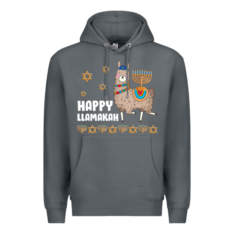 Happy Llamakah Llama Withorah Jewish Premium Hoodie by linhVisuals | Teevron