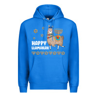 True Royal happy llamakah llama withorah jewish Premium Hoodie - linhVisuals