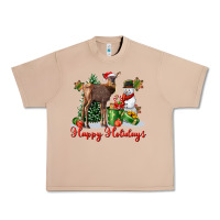 Burro happy holidays baby deer Urban Heavy Tee - LillyAllenDesigns