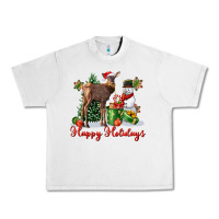 Lunar Rock happy holidays baby deer Urban Heavy Tee - LillyAllenDesigns