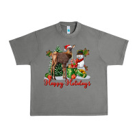 Tornado happy holidays baby deer Urban Heavy Tee - LillyAllenDesigns