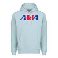 Blue Mist american motorcyclist association (AMA) Premium Hoodie - linhVisuals