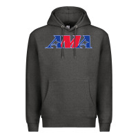 Charcoal Heather american motorcyclist association (AMA) Premium Hoodie - linhVisuals