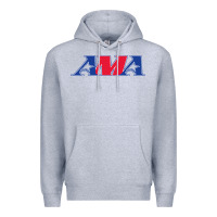 Heather Grey american motorcyclist association (AMA) Premium Hoodie - linhVisuals