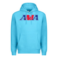 Ocean Blue american motorcyclist association (AMA) Premium Hoodie - linhVisuals