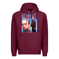 Burgundy #robert pattinson Premium Hoodie - linhVisuals