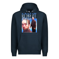Navy #robert pattinson Premium Hoodie - linhVisuals